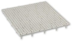 Kümes Yer Izgarası Gri 49x49cm - Yükseklik 6 cm