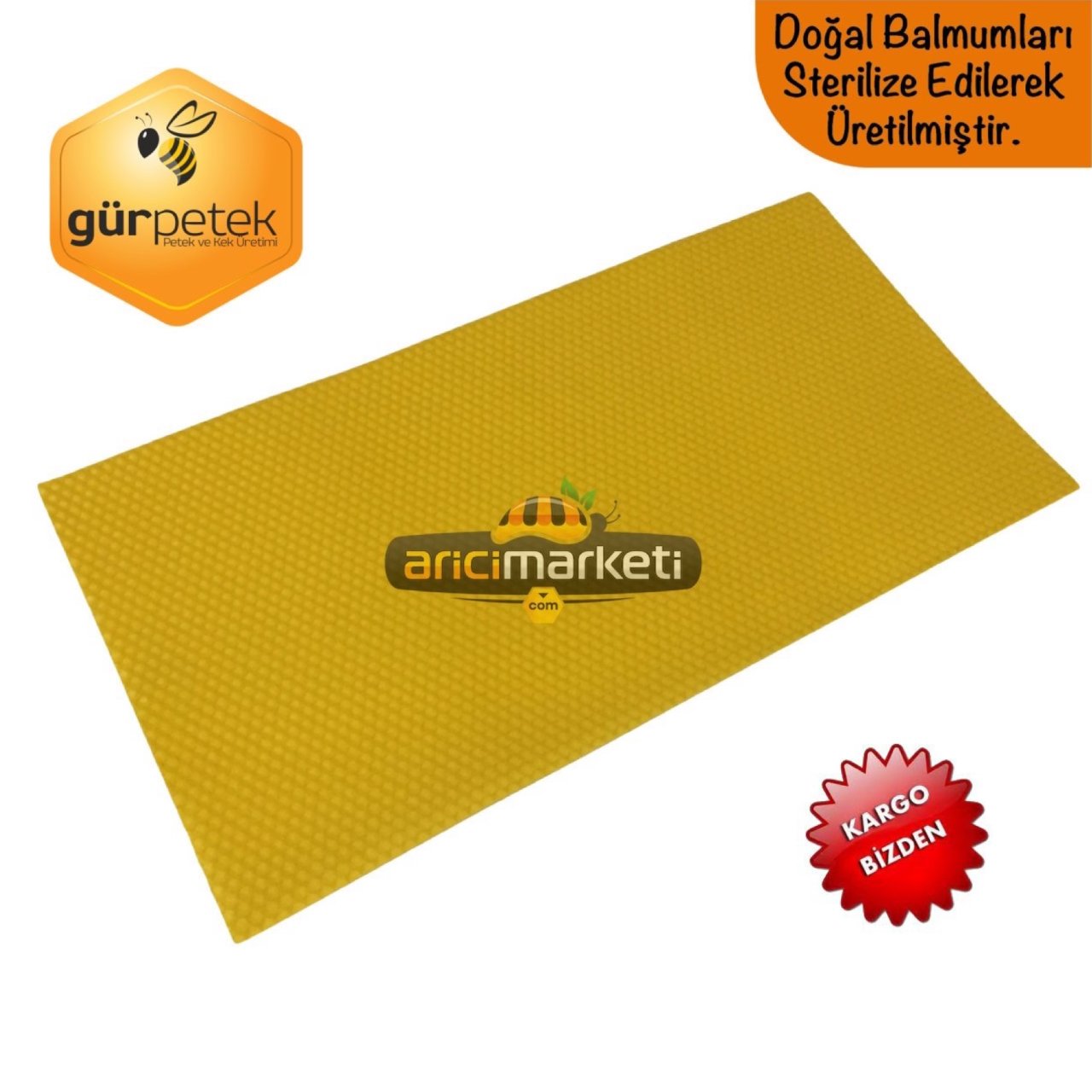 10 kg Gür Petek Sıcak Döküm Hazır Temel Petek