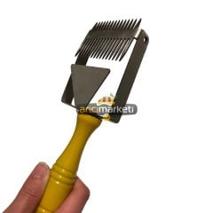 Yeni Model Jiletli Sır Alma Tarağı - Kenar Alma Uçlu