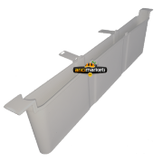 100 Adet Kayık Yemlik - Gri