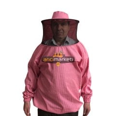 Arıcı Maskesi - Pembe - 3XL