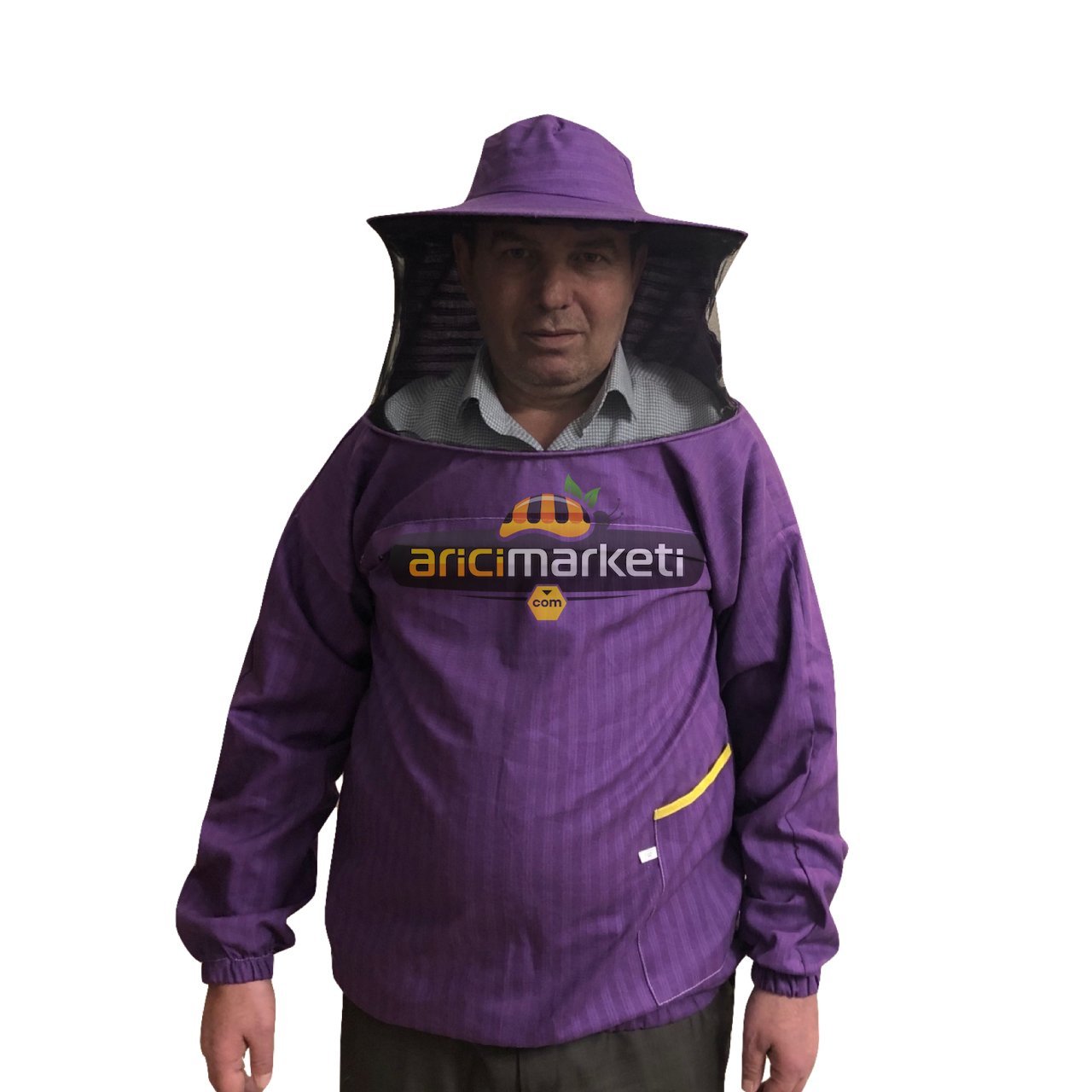 Arıcı Maskesi - Mor - 3XL