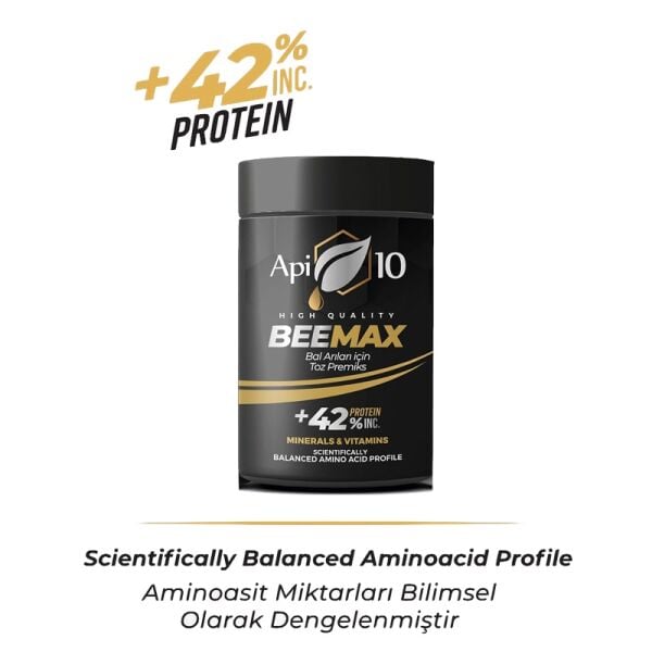 BeeMax Bal Arıları İçin Yüksek Protein, Vitamin ve Mineral Katkısı 60 GR