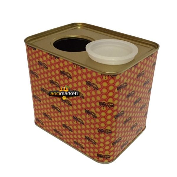 Bal Tenekesi - 3 kg Kapasteli