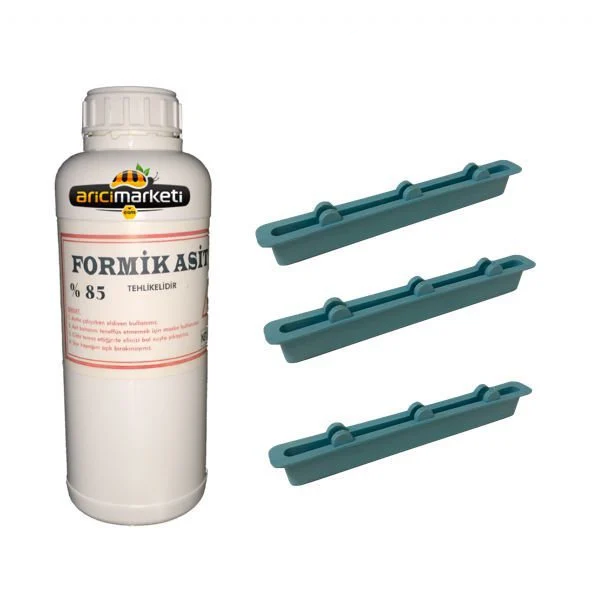 1 Adet 1 kg Formik Asit + 100 Adet Formik Asit Buharlaştırma Aparatı
