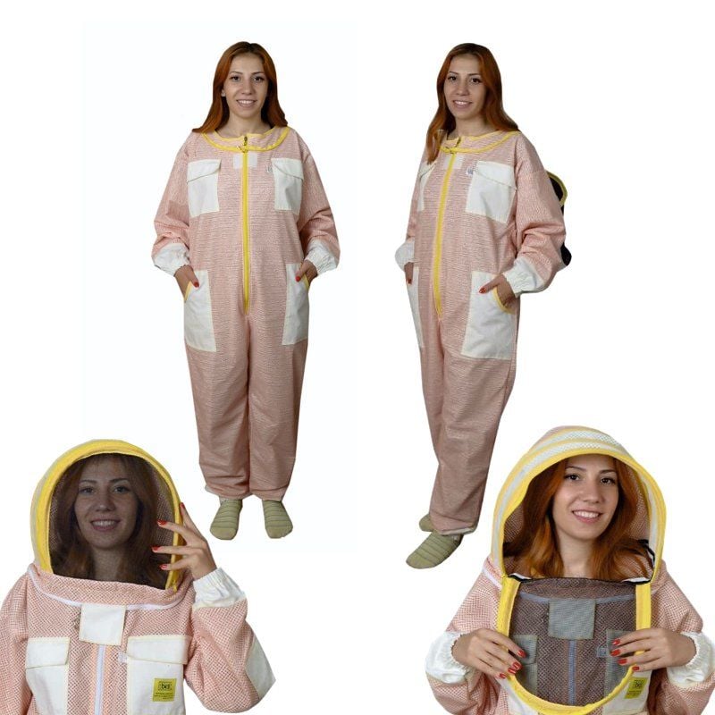 Tam Havalandırmalı Astronot Tipi Süper Arıcı Tulumu