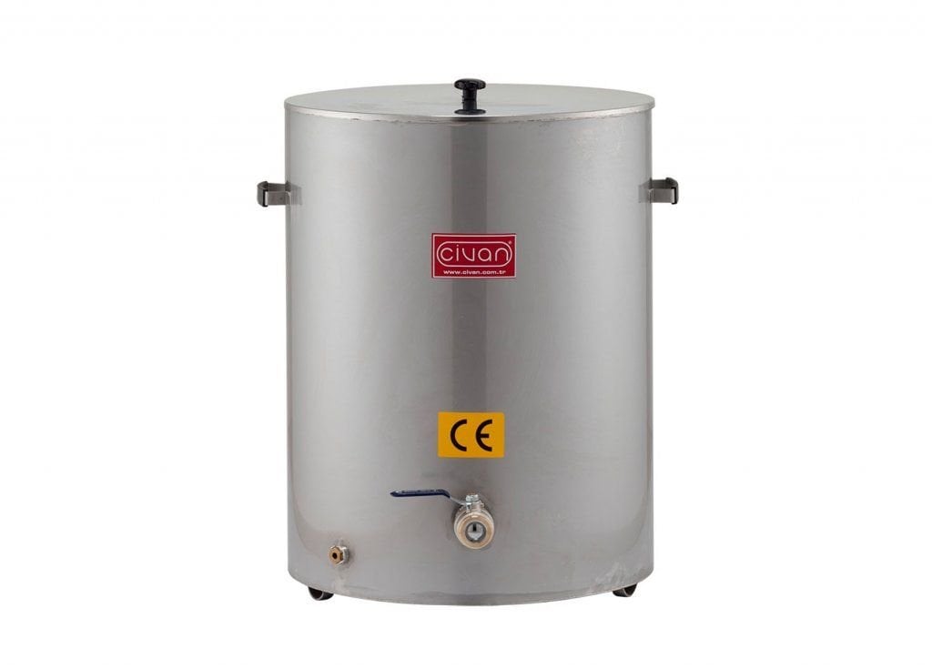 2 Tenekelik Bal Eritme ve Dinlendirme Kazanı