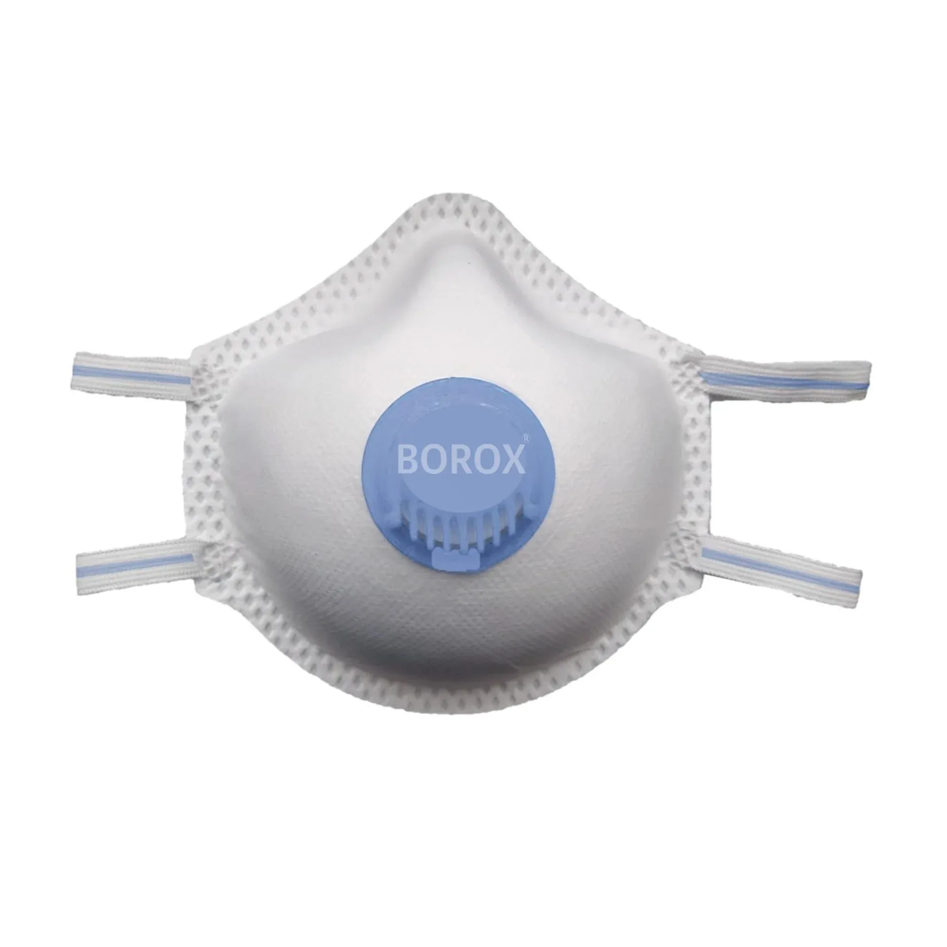 Borox FFP2 Toz Maskesi - Ventilli Koruyucu Maske - Filtreli Koryucu Maske