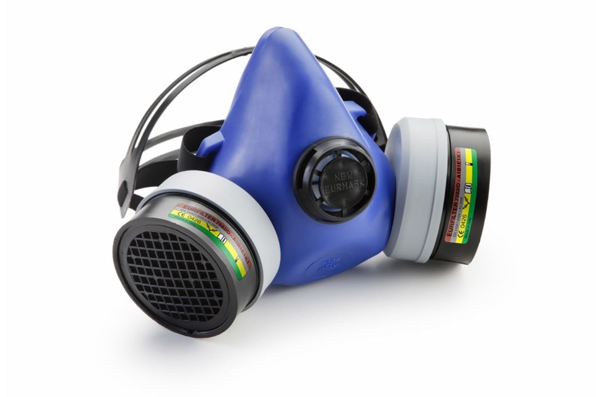 Gaz Maskesi / Filtreler Dahil (New Eurmax 7400 modeli)
