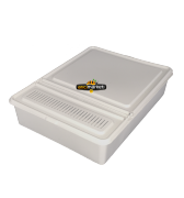 Kutu Yemlik Gri - 1 Litre Kapasiteli