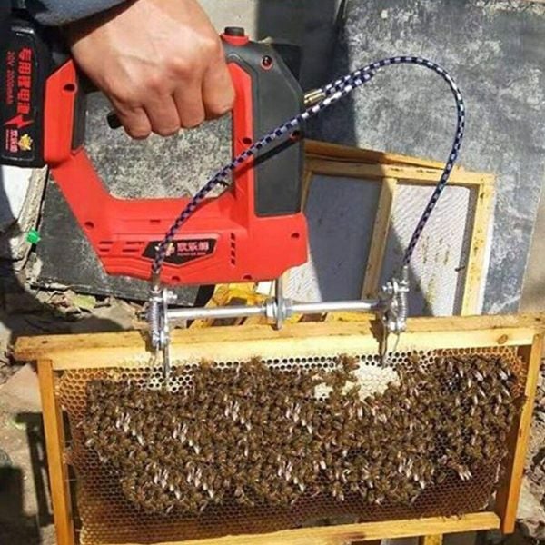 Şarjlı 6 Kademeli Arı Silkeleme Makinesi